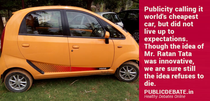 Tata Nano Devised for Middle Classes Fail