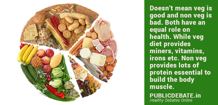 vegetarian vs non vegetarian diet