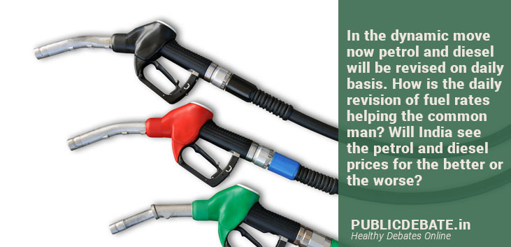 Does daily revision of fuel prices help the common man?